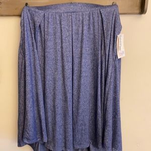 New with tags Lularoe Large Madison pleated skirt
